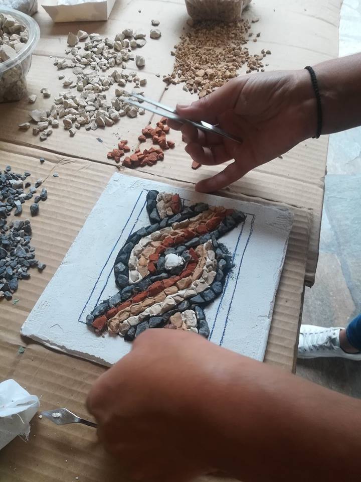 Mosaic Art Workshops - Sparta Greece