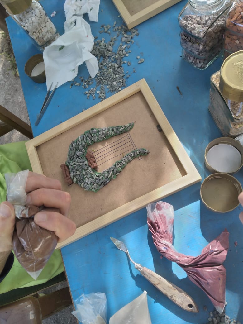 Mosaic Art Workshops - Sparta Greece