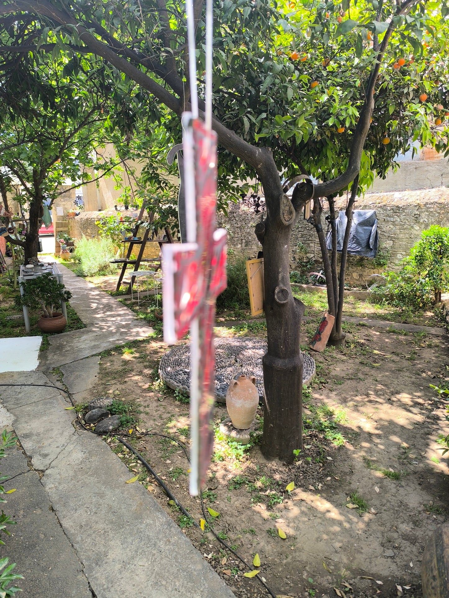 RED CROSS - suncatcher