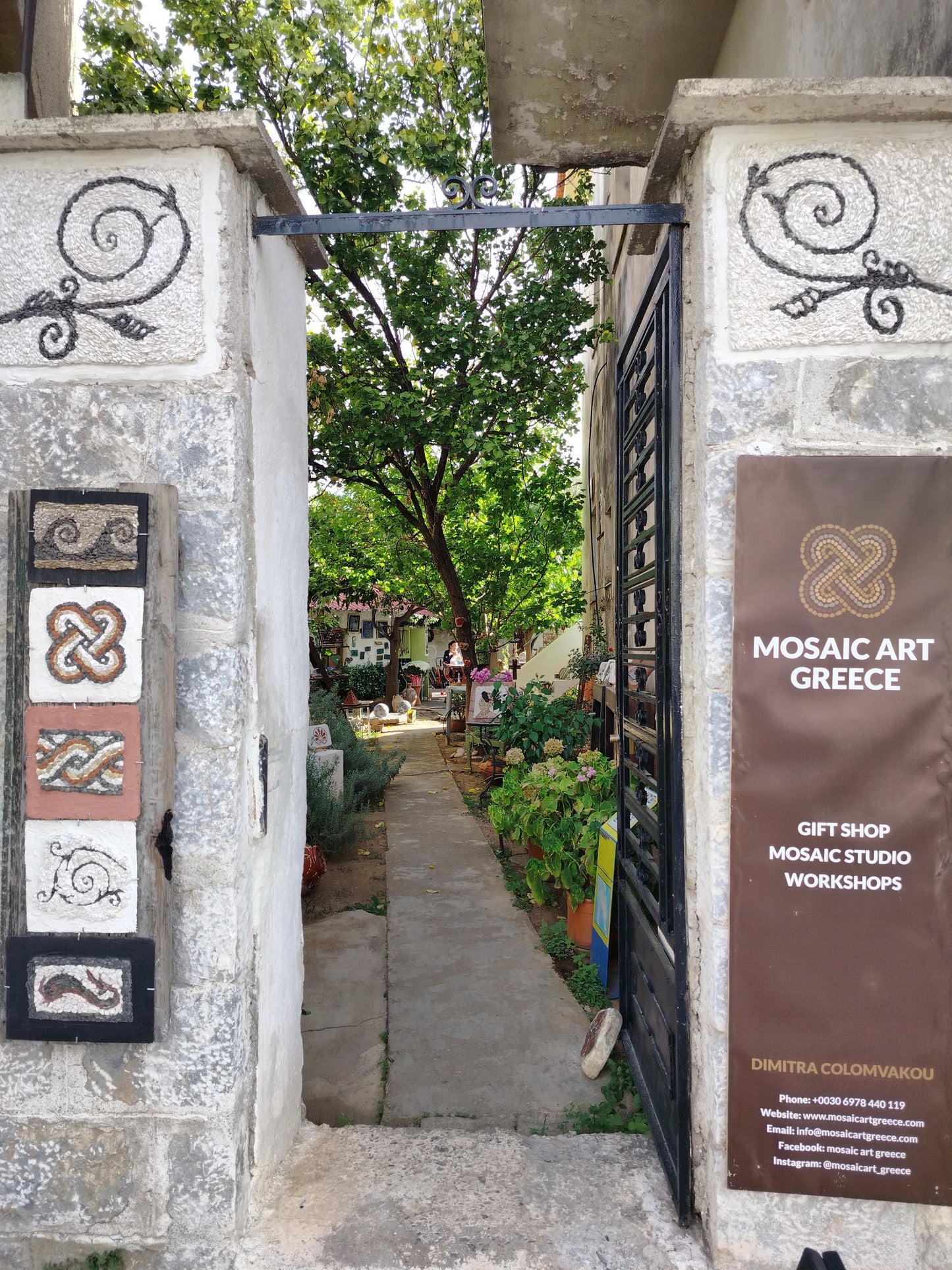 Mosaic Art Workshops - Sparta Greece