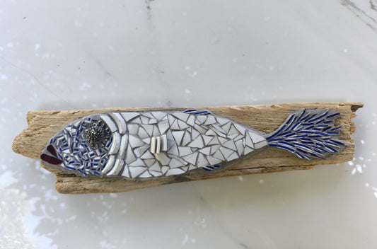 BLUE AND WHITE FISH