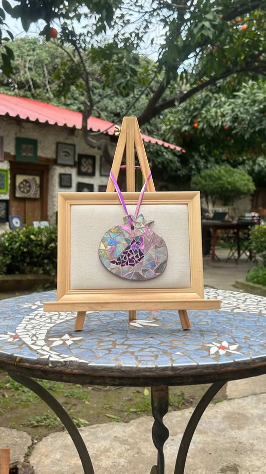 Mosaic pomegranate