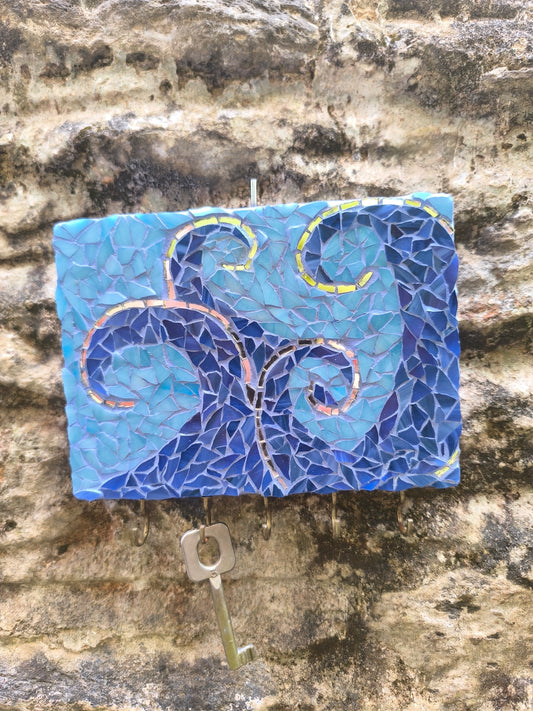 Mosaic key rack